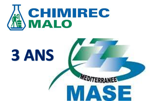 Renouvellement certification MASE pour CHIMIREC MALO